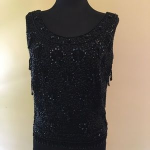 vintage sequined 'flapper' top